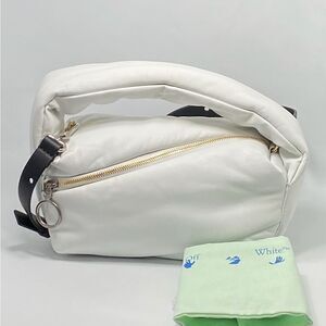 Off-White Pump Pouch leather shoulder bag